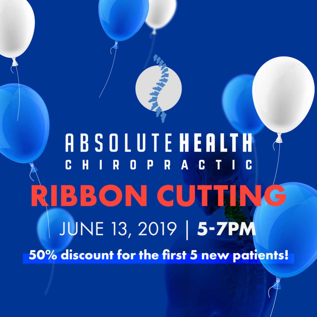 Absolute Health Chiropractic Ribbon Cutting Celebration